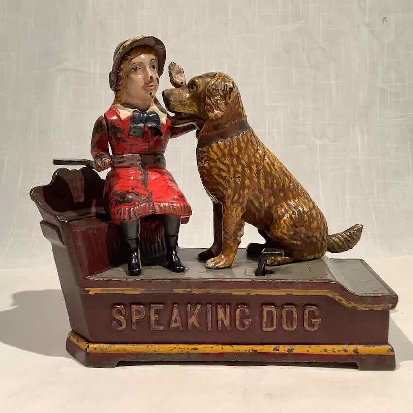Speaking Dog Mechanical Bank